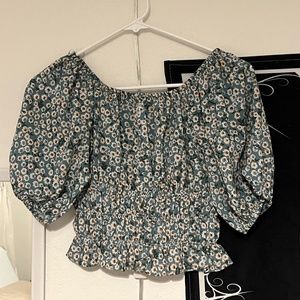I'm not sure where its from ( doesn't. have a tag) cute floral top